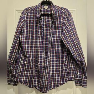 Multicolor Plaid Long Sleeve Shirt